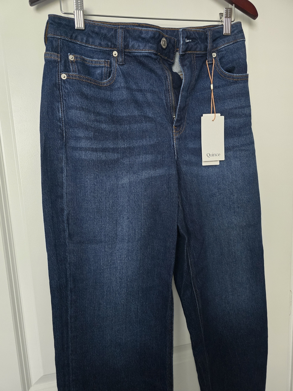 Quince Women's Dark Blue  Jeans